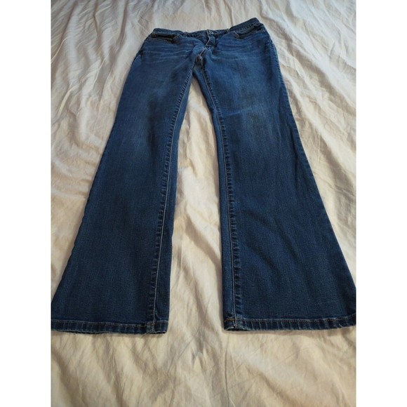 St John's Bay Blue Bootcut Jeans Size 10 - Picture 9 of 9